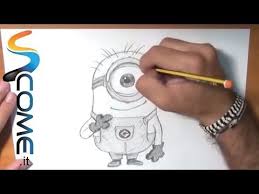 Come Imparare A Disegnare I Minions Di Gru Cattivissimo Me Youtube Disegni Imparare A Disegnare Disegni Da Colorare