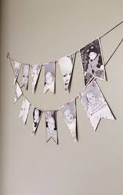 First Year Photo Banner Cotton Canvas Photo Banner First Year Photos Diy Baby Stuff