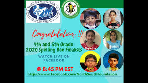 2020 Online Spelling Bee Tournament 4th 5th Graders Prelims Youtube