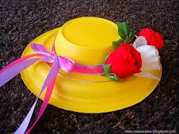 How to decorate hats with flowers. Spring Hat Fun Family Crafts