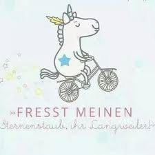 Einhorn Auf Fahrrad Weisheiten Spruche Spruche Witzige Spruche