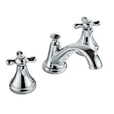 Some faucets, like the bathtub faucet pictured here, come in silver finish. Bathroom Sink Faucet 3 Holes Two Handle Widespread Chrome Basin Mixer Faucet As3050c Buy Online At Best Price In Uae Amazon Ae