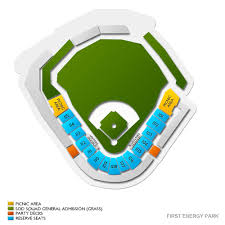 firstenergy park 2019 seating chart