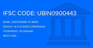 The ifsc code finder will display the result beneath the search from. Union Bank Of India Ubi M G Roadsecunderabad Branch Hyderabad Ifsc Code Ubin0900443 Branch Code 443