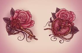 The lock and key are two very symbolic tattoos, and when they appear … Lock And Key Tattoo Design By Xxmortanixx On Deviantart Key Tattoo Designs Key Tattoos Key Tattoo