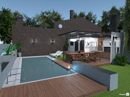 Accessible to everyone from home decor enthusiasts to students and professionals , home design 3d is the reference interior design application for a professional result at your fingertips! Casa Colonial Jardin After Free Online Design 3d House Ideas Ezequiel Marotta By Planner 5d