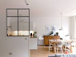 1001 Idees Separation Cuisine Salon Coulissez Une Porte Ouverte Separation Cuisine Salon Interieur Maison Deco Maison
