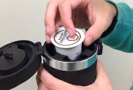 Maybe you would like to learn more about one of these? Brew K Cups Anywhere With This Ingenious Thermos K Cup Coffee Maker One Cup Coffee Maker Camping Coffee Maker