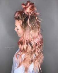 20 Ideas How To Spice Up Your Half Bun Half Up Bun Short Hair Bun Half Up Hair