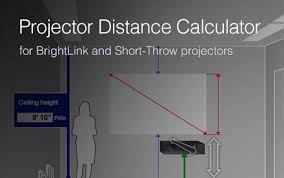 Projection Distance Calculators Epson Us