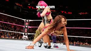 Wwe Tlc 2017 Results 3 On 5 Handicap Tables Ladders And Chairs Match Asuka Wwe Emma