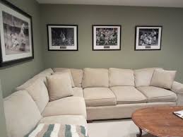 Man Designed Man Cave Living Room Green Media Room Paint Colors Family Room Design