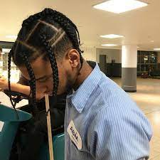 Chanel Mens Braids Hairstyles Long Hair Styles Men Curly Hair Men