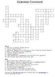 Maybe you would like to learn more about one of these? Gemstone Crossword Puzzle For Jewelry Lovers The Beading Gem S Journal