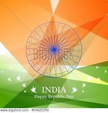 Happy republic day on the 26 th of january has been celebrated as a day of honoring the day where the parades has been held at government grounds, schools, colleges and tribute to all the patriotic. Vector Design Vector Photo Free Trial Bigstock