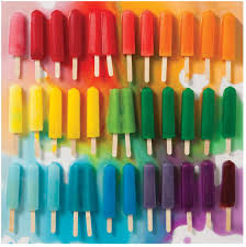 For this purpose you only need to download or print specially prepared coloring pages with the image of rainbow. Amazon Com Galison 500 Piece Rainbow Popsicle Jigsaw Puzzle For Families And Teens Colorful Rainbow Puzzle With Gorgeous And Unique Twist On Classic Rainbow Photo Puzzle Shows With Vivid Color Multicolor Galison Ream