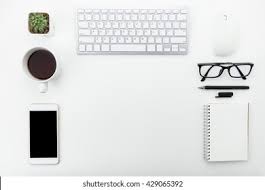 Maybe you would like to learn more about one of these? Modern White Office Desk Supplies Put Stock Photo Edit Now 429065392
