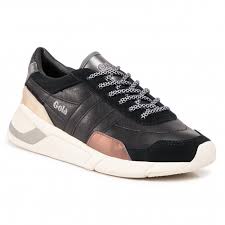Trainers Gola Eclipse Trident Cla596 Black Bronze Gold Sneakers Low Shoes Women S Shoes Efootwear Eu