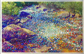 The Energy Art Store By Julia Watkins Healing Waters Original Painting Energy Art Energy Artist Julia Healing Waters