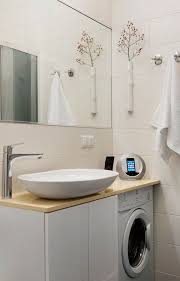 Pin By Sadia Aliouane On Apartement Laundry In Bathroom Bathroom Design Small Modern Small Bathroom