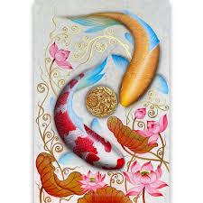 Maybe you would like to learn more about one of these? Best Koi Fish Wall Decor Acrylic Painting For Sale