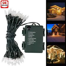 These lights can be used for other indoor and outdoor functions like romantic dinners. Outdoor String Lights Christmas Lights Battery Operated String Lights 50 Led Usa Ebay