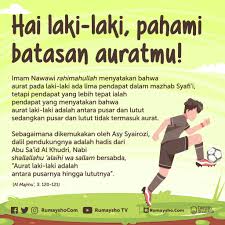 Pendapat terkuat dalam hal ini adalah pendapat yang menyatakan bahwa aurat lelaki sesama lelaki adalah antara pusar hingga lutut. Rumaysho Com Pembahasan Mengenai Batas Aurat Laki Laki Facebook