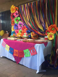 Mexican Fiesta Dessert Table Mexican Party Theme Mexican Birthday Parties Fiesta Birthday Party