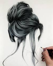 Cet Article Pour Vous Personnellement Si Vous Aimez Les Croquis Article Love Personal Skizzen How To Draw Hair Sketches Of Love Art Drawings