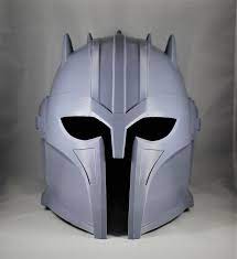 The Armorer Helmet Etsy In 2021 Star Wars Inspired Mandalorian Helmet