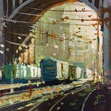 Instagram Photo By Samuel Michlap Apr 20 2016 At 6 43am Utc Gouache Painting Fine Art Painting Architecture Sketchbook