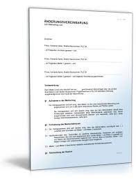 Maybe you would like to learn more about one of these? Anderungsvereinbarung Zum Mietvertrag De Vertrag Download
