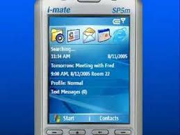 iMate SP5m - Making a Voice Call - YouTube