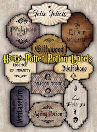 These harry potter potions label printables will help you create your own harry potter potions! Harry Potter Inspired Potion Bottle Labels Instant Download Etsy
