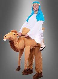 Other times of the year, camel costumes can still be great fun. Sheik On Camel Costume At Kostuempalast De