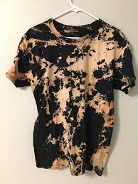 Bleach Shirt Crumble Method Diy Tie Dye Shirts Bleach Dye Shirts Reverse Tie Dye