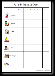 Weekly Tracking Chart