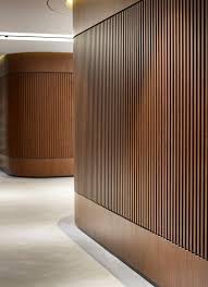 Swiss Bureau Experiments With Limited Materials For New Education Hub In Dubai Projects Swiss Bureau Interior Design Natural Materials Feature Wall Design