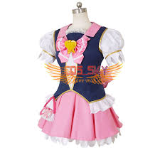 Happinesscharge Precure Megumi Aino Dress Cosplay Anime Costume Custom Made Megumi Aino Happinesscharge Anime Costumes Cosplay Anime Cosplay