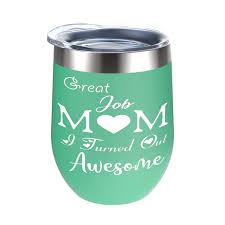 She's a confidant, a friend, a guide, and always there with a hug. Milyya Funny Gifts For Mom Great Job Mom I Turned Out Awesome Perfect Gifts For Mom