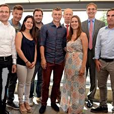 Toni Kroos Foundation Guenter Liebherr Hartmut Engler Mariko Nakanishi Martin Ruetter Toni Kroos Axel Doehner Jessica Kroos Prof Dr Med M Tonies
