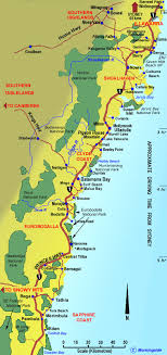 This map shows cities, towns, points of interest, main roads, secondary roads in wales. South Coast Nsw Map Towns