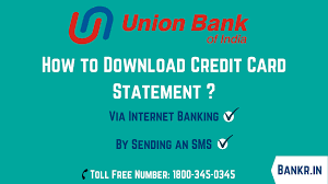 Union bank of india has set certain criteria that applicants must meet in order to get their credit cards. Union Bank Of India Credit Card Statement Check Download Bankr In