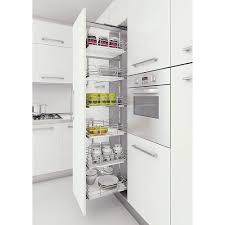 Caisson droit h 123 x p 50 cm pour dressing espace. Colonne Complete De Cuisine Extractible 253g Charge 120 Kg Sige Sur Bricozor Colonne Cuisine Meubles De Rangement Armoire De Cuisine