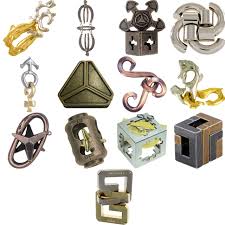 We all enjoy this puzzle from hanayama and have solved it many times. Level 7 A Set Of 13 Hanayama Puzzles Group Specials Puzzles Brain Teasers Metal Puzzles