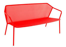 Canape Droit Darwin Resille Metal L 140 Cm Emu En 2020 Canape Colore Canape Droit Et Acheter Canape
