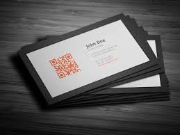 Personal Business Card Qr Code Business Card Free Printable Business Cards Name Card Design
