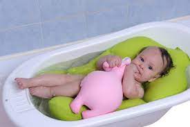 The blooming baby bath, which is shaped like a lotus flower, is made from polyester plush, and fits in most sinks. Batya Baby Bath Seat Shop Playpens