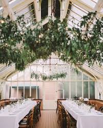 Simple Yet So Effective The Styling Of This Beautiful Botanic Gardens Palm House Wedding Is Still Wedding Tent Decorations Tent Decorations Botanical Wedding