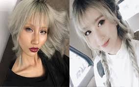Tóc bạch kim-môi trầm: Chuẩn đẹp mới của showbiz việt